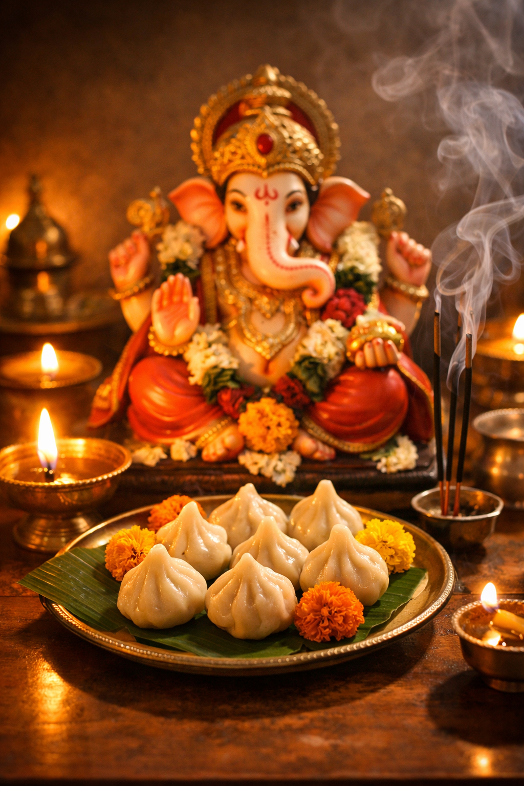 When Faith Lights the Lamp: A Day Blessed by Lord Ganesha